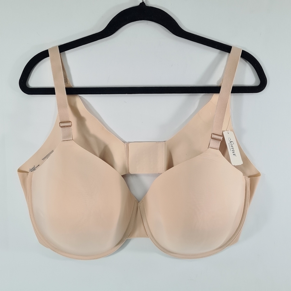 Soma VANISHING 360 Perfect Coverage Bra Size 44DDD Light Nude NWT